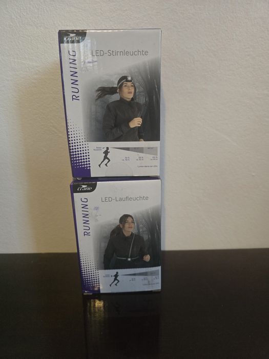 Lanterna led pentru cap si lanterna pentru piept