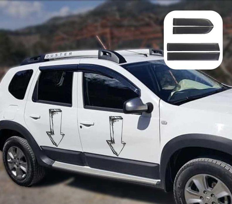 Добавки за вратите дачия дъстър 2010-2017 / dacia duster 1