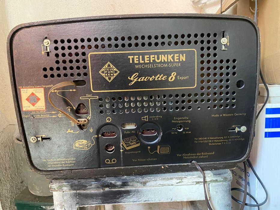 Radio lămpi Telefunken Gavotte 8