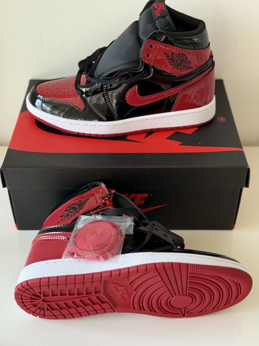Jordan 1 Retro High Bred Patent  Air Nike