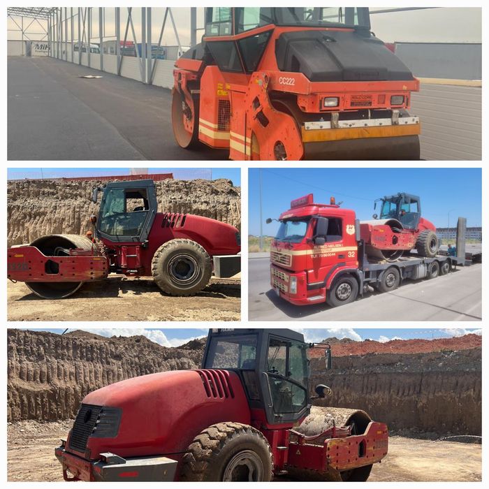 Услуга катков. Каток аренду. Трамбовка катком.