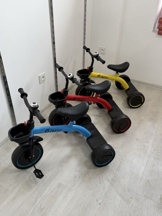 Детский трехколесный велосипед Барс, 2-4 года,