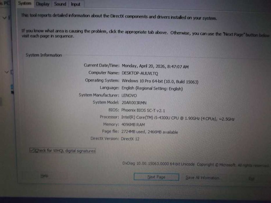 Laptop Lenovo T440S, I5, bateria pana la 10 ore