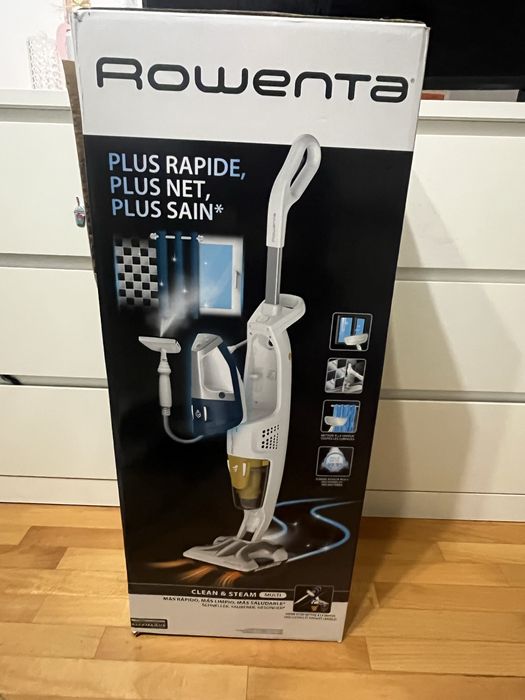 Aspirator Rowenta cu mop si abur