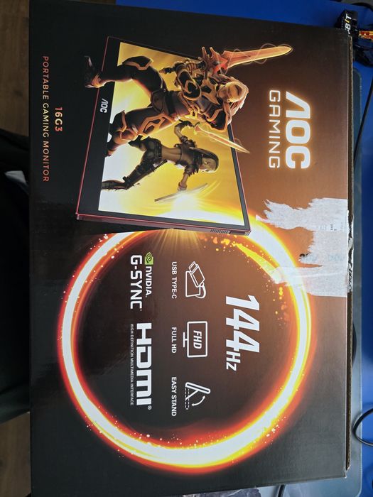 Monitor portabil aoc 144 hz