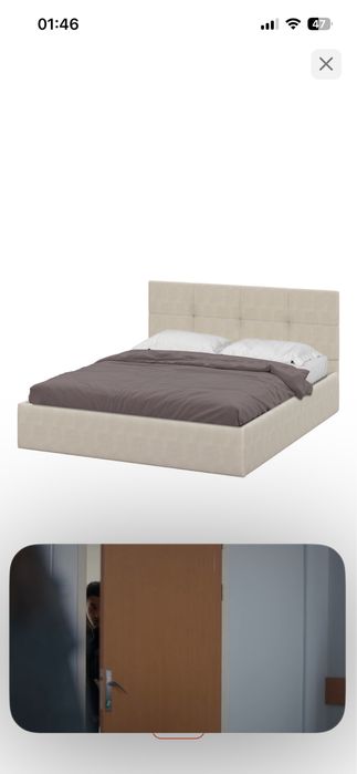 Продаю кровать с матрасом