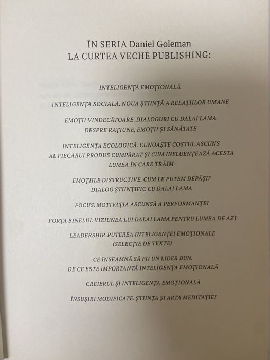 Inteligenta emotionala in Leadership - Daniel Goleman