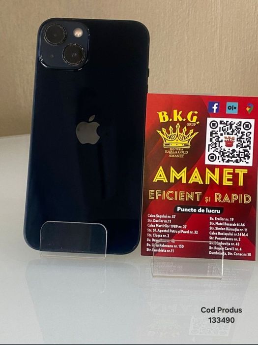 Iphone 13 100% 128gb Amanet BKG