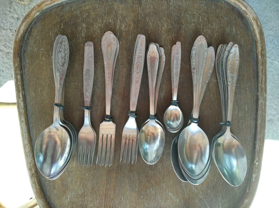 Ложки вилки советские