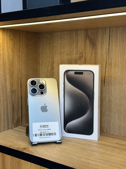 айфон 15 про 256гб серый