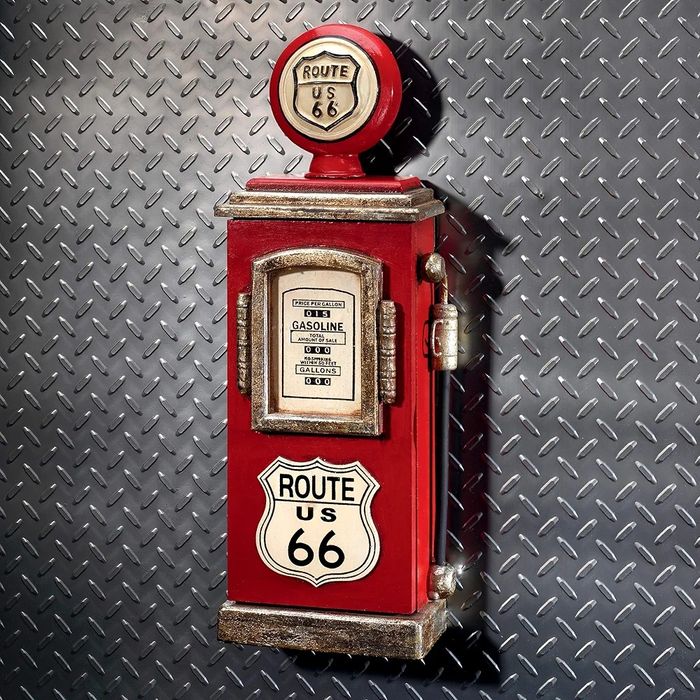 Винтидж кутия за ключове "Route 66"