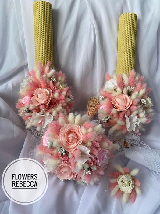 Lumanari ceara personalizate Nunta Botez Cununie Buchet Mireasa Nasa