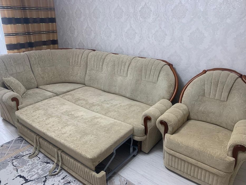 Продам диван + кресло
