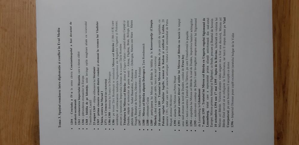 Repere Cronologice Istorie pentru Academia de Politie