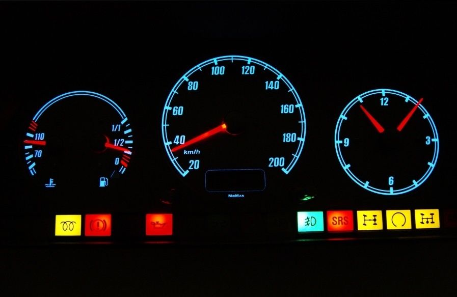 Тюнинг W638 Vito оптитрон, щиток