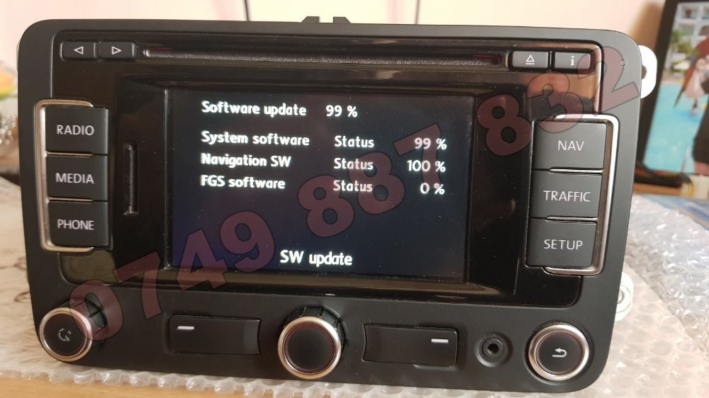 Update soft si harti pt RNS 310 vw,sk,seat-full europa