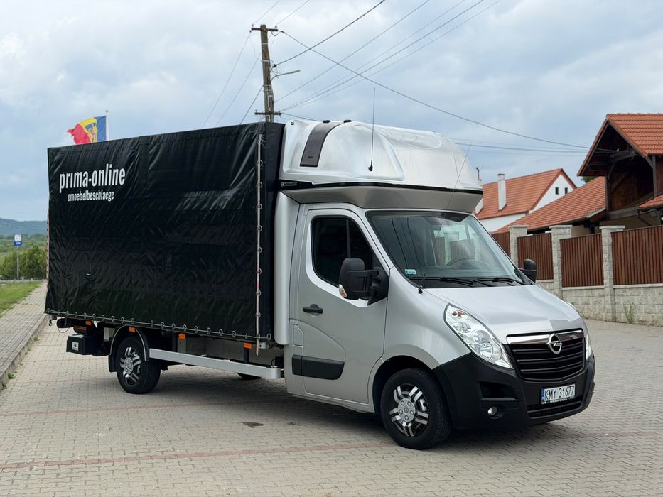 Opel Movano 2.3 CDTI 170 CP | Euro 6 | Prelată | Lift Hidraulic | 2018/ Renault master / Iveco daily