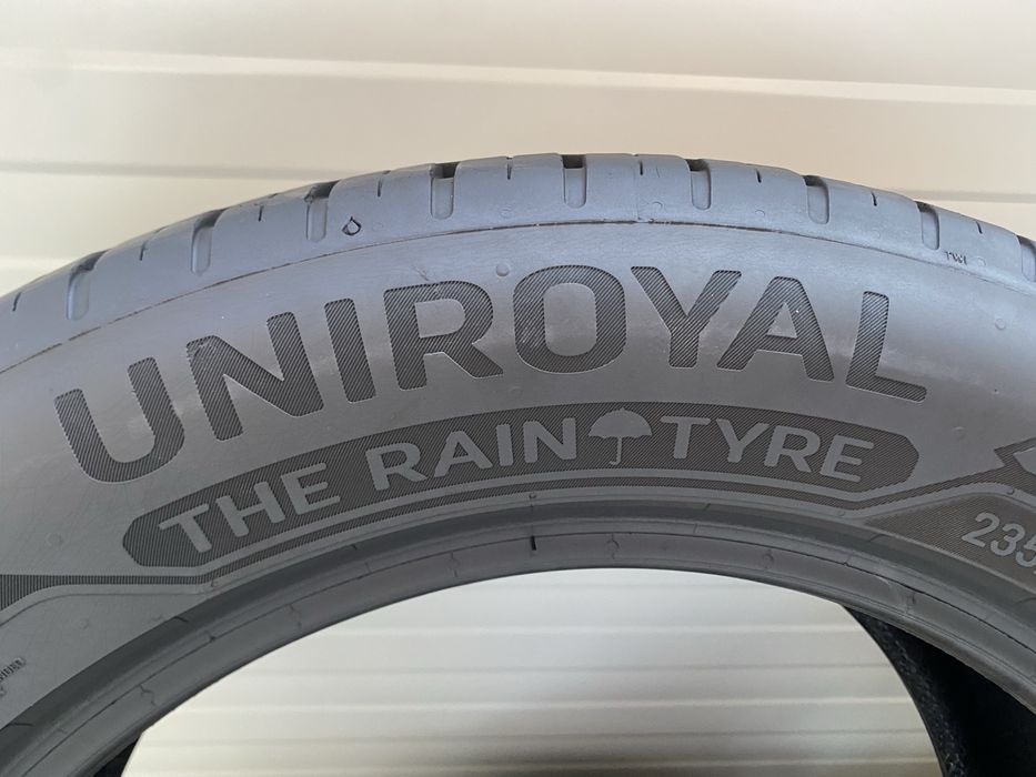 4бр летни гуми 235/55/17/Uniroyal the rain type/dot0622/6мм грайфер/