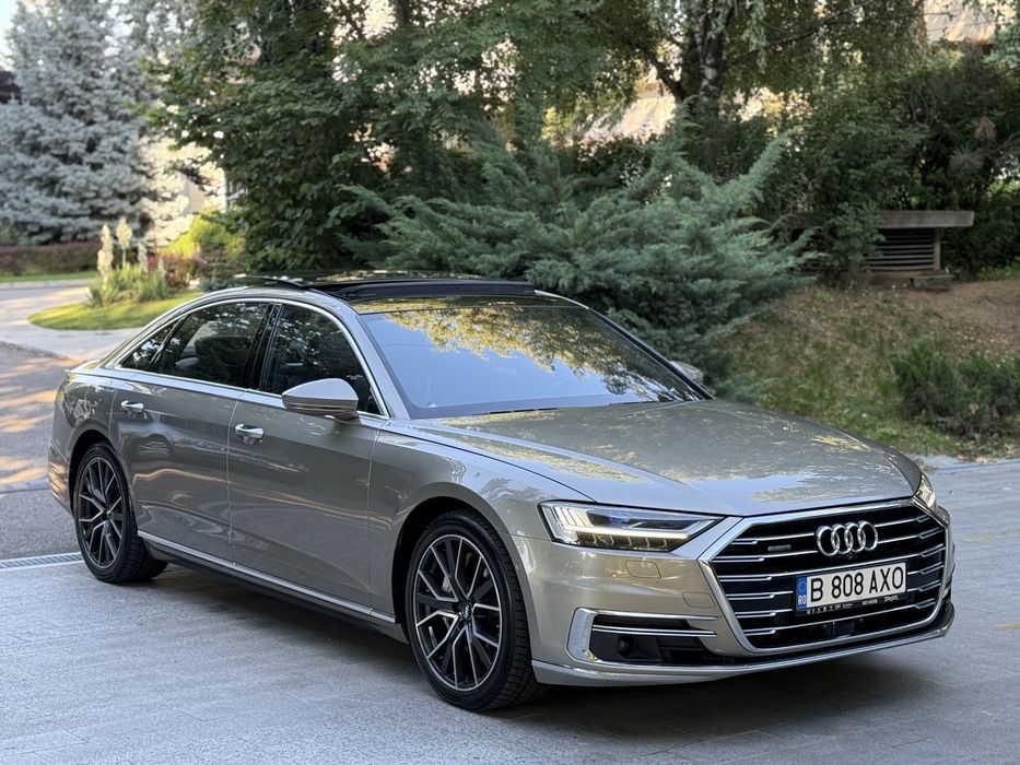 Audi A8 Long 55 TFSI 340 Cp Modelul Full Tabeltă Bang&Olufsen Faruri Matrix Variante Auto