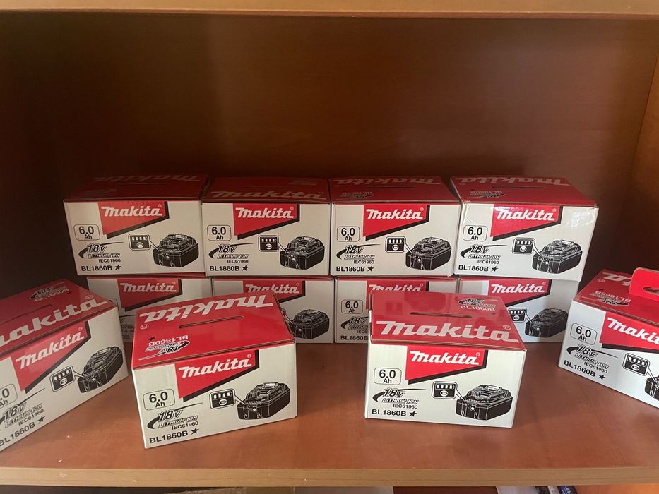 Makita acumulatori 6ah NOI SIGILATI