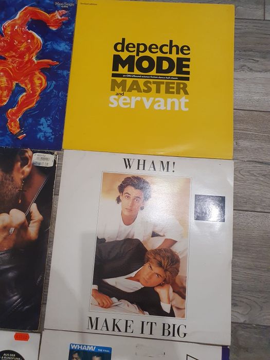 Discuri vinil Depeche Mode,George  Michael,Wham,Michael Jackson, Jackson 5 etc
