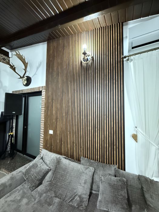 Riflaj decorativ wpc riflaje interior exterior panouri decorative imitatie lemn sau piatra