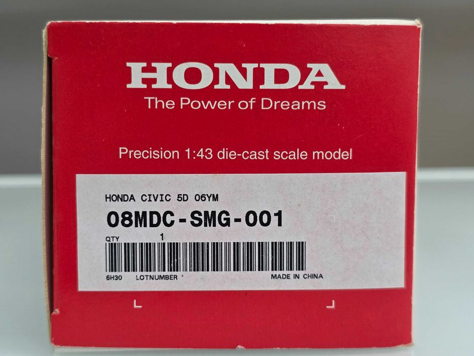 Macheta Auto 1/43 EBBRO Dealer Edition Honda Civic 5D