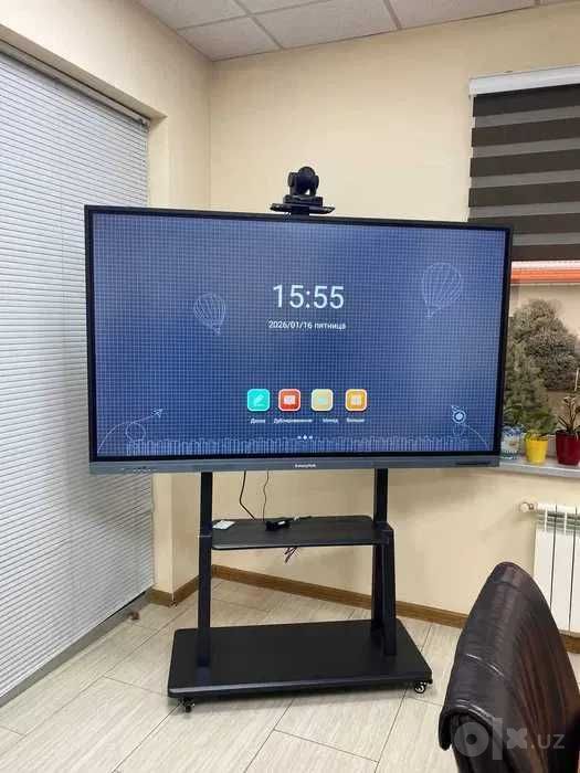 Доска Интерактивная сенсорная панель 65 для учёбы и бизнеса