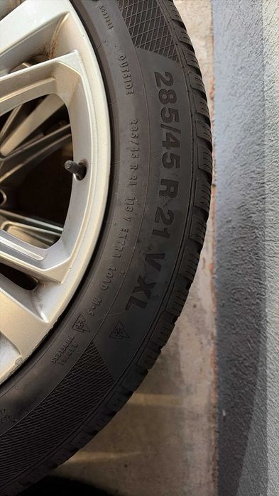 Оригинални Джанти 21" за Audi SQ8 / Q8 / Q7/ SQ7 с Зимни Гуми Continental 285/45 R21