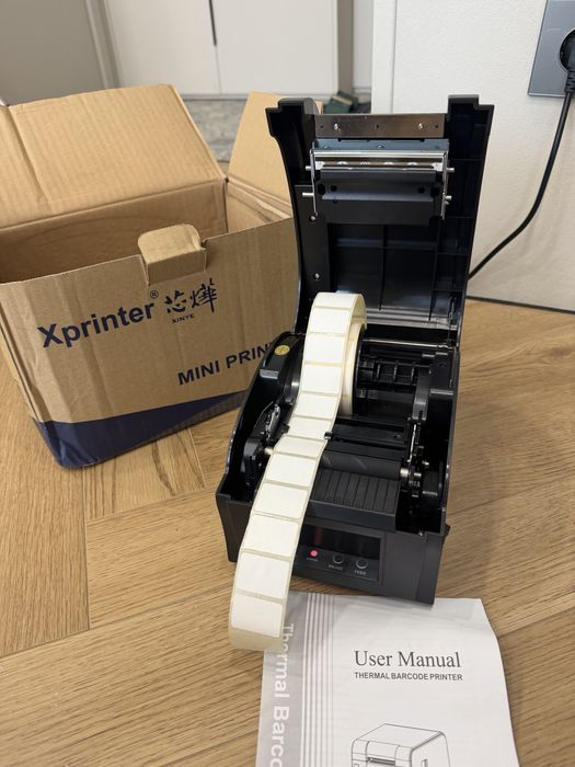 Термопринтер Xprinter для этикеток, штрихкодов и чеков