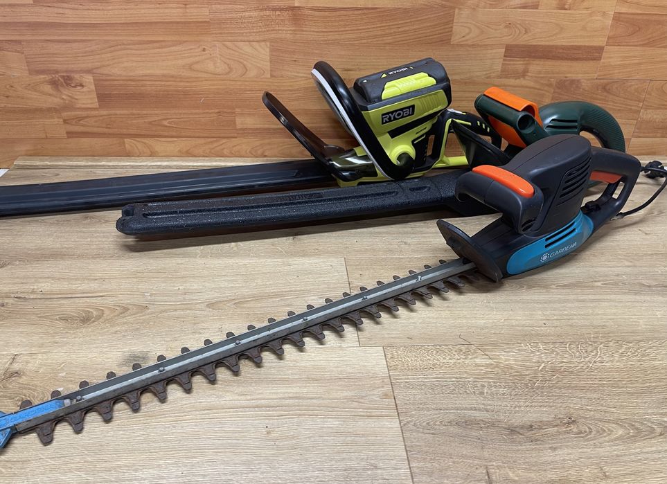 Foarfeca gard viu tuia pomi trimmer Gardena Ryobi Black & Decker