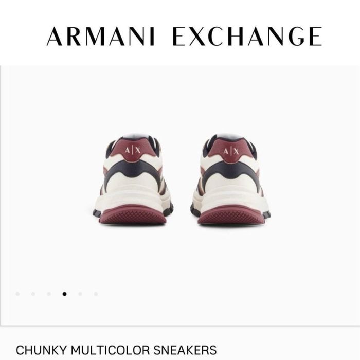 Оригинал Armani Exchange мужские кроссовки