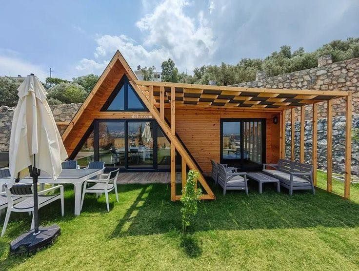 Casa tip a din lemn