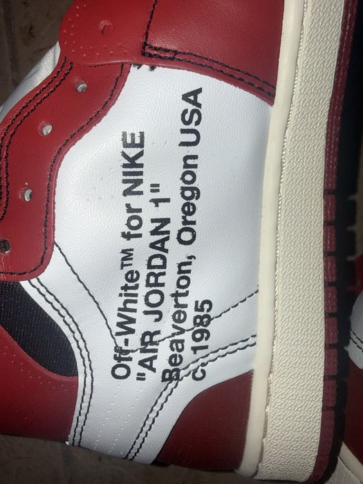 Air Jordan 1 x OFF-WHITE Chicago