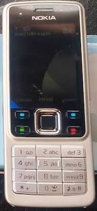 Мобилен телефон GSM Nokia 6300 camera 2 mpx, bluetooth,Made in Finland