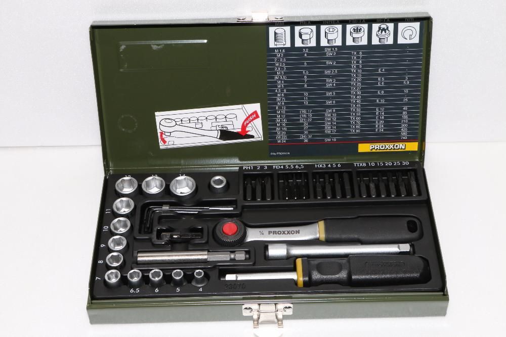 гедоре, 1/4 инча 39 ч., вложки с тресчотка, Германия