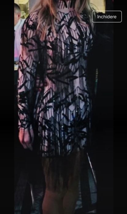 Rochie deosebita cu paiete