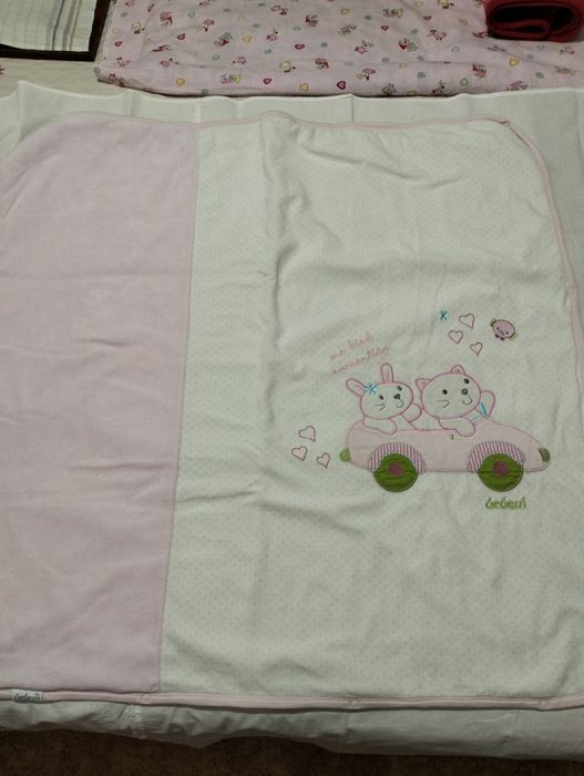 Два детский пледа, одеяло, конверта