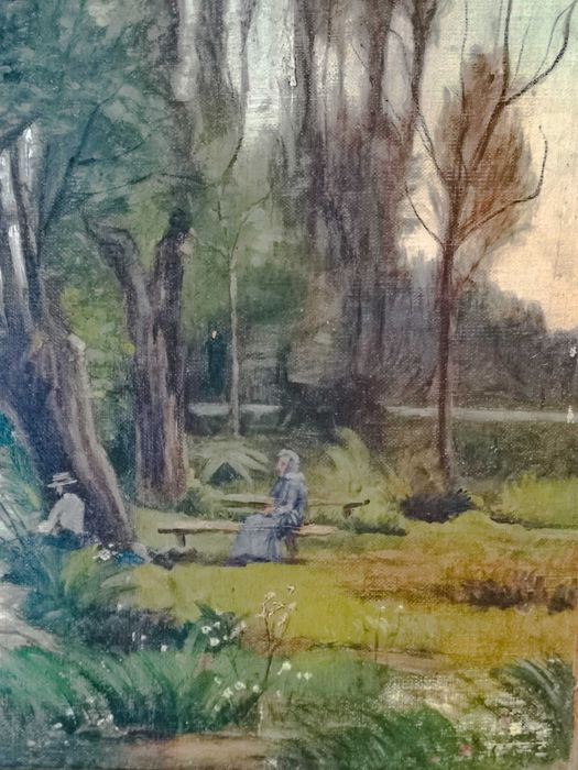 Tablou ulei pe pânză –Școală belgiană/franceză, secol XX