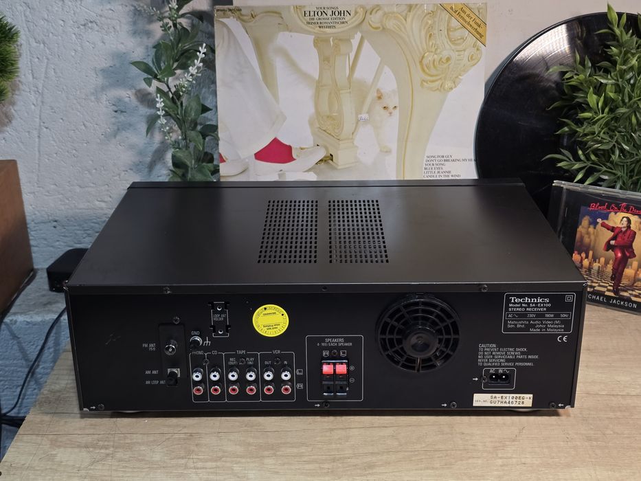Receiver TECHNICS SA-EX100, amplituner  hifi stereo RDS ,made in japan
