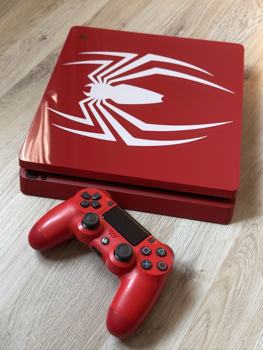 Playstation 4 Slim Spiderman Limited Edition, impecabila !