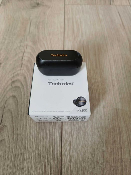 Безжични слушалки TECHNICS EAH-AZ100E-K (черни) в гаранция