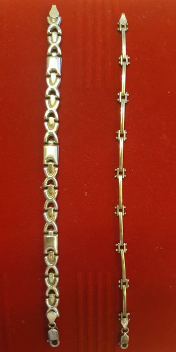 Brățări argint 925, lungime 18 cm