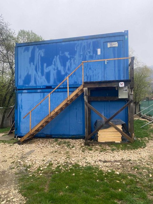 Container modular pentru santier CONTAINEX,  dublu