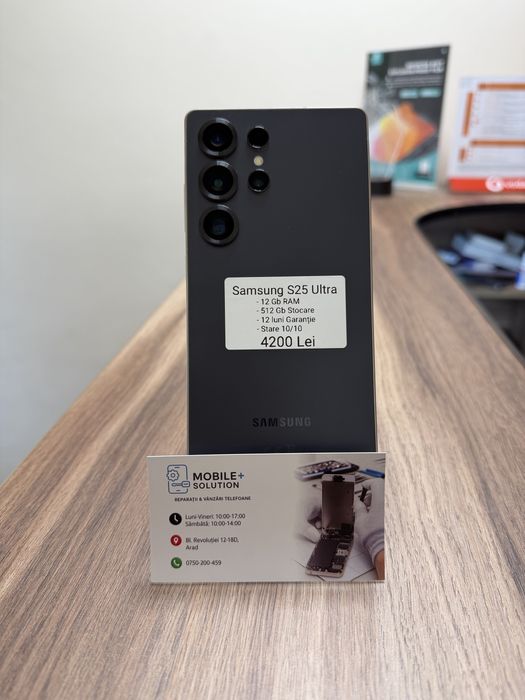 Samsung S25 Ultra 512Gb Black