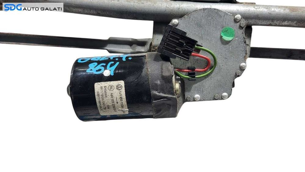 Ansamblu Stergator Parbriz cu Motoras Volkswagen Golf 4 1998 - 2005 Cod 1J1955113A 443122228017 [L7450]