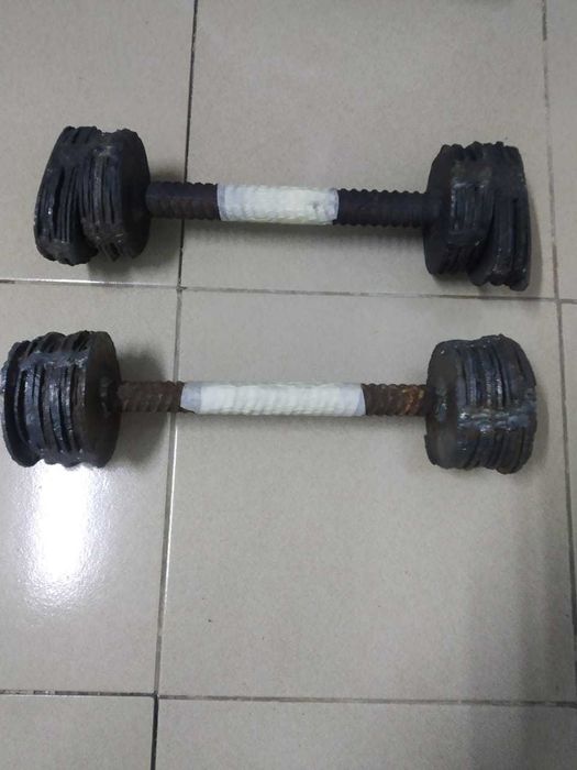 Продам гантели самодельные