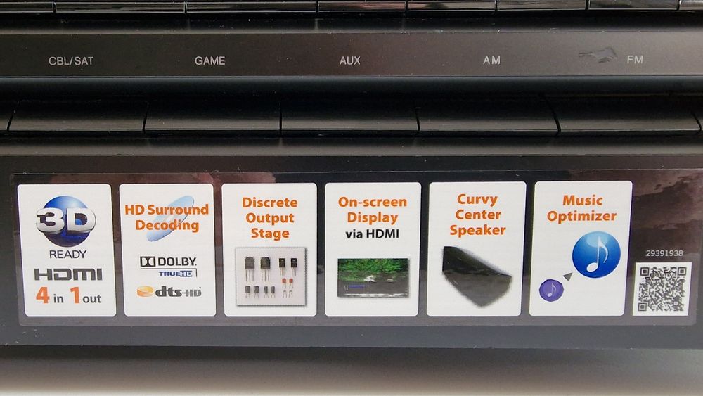 Vand amplificator Onkyo HT-R358,