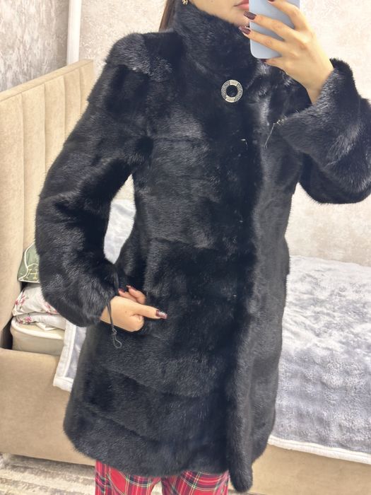 Шуба из натуральной норки