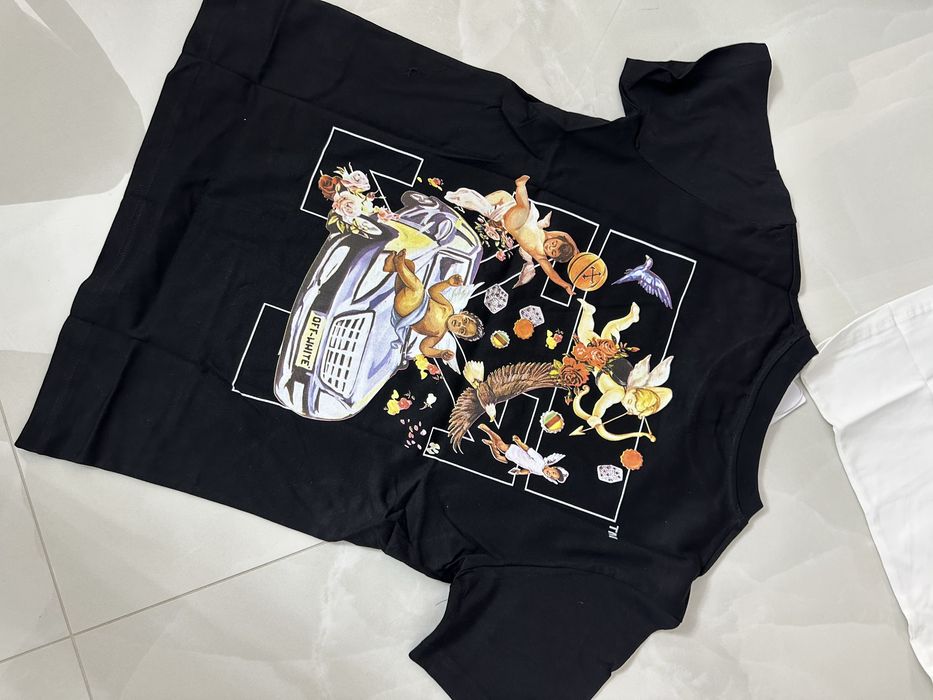Tricou Amiri ai offwhite